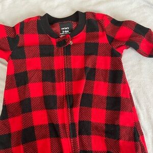 Carters 3-6 months Sleep Sack Buffalo Plaid